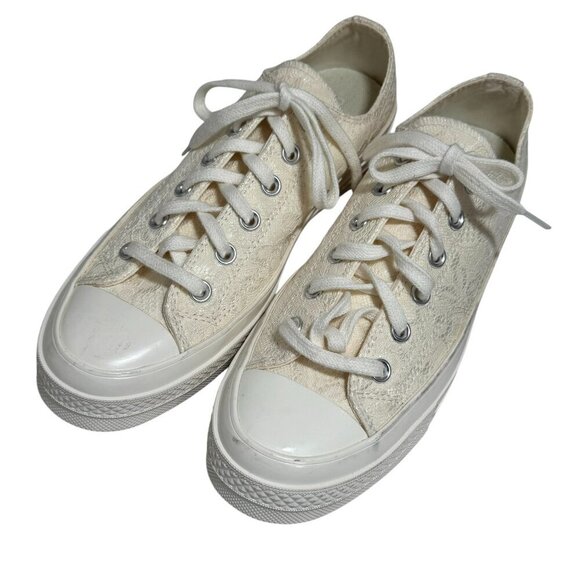 Chuck 70 Low Top Lace Sneakers Vintage White Women's size 10 NEW - Picture 2 of 6